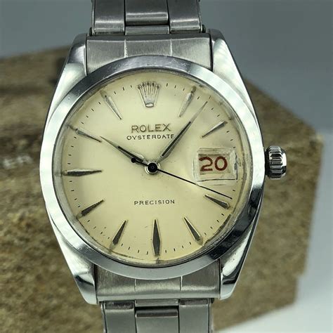 1960's rolex oysterdate precision|rolex oyster date 6694 price.